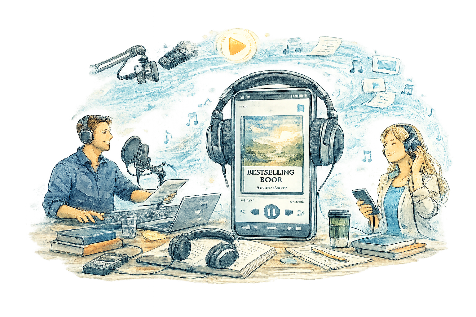 professional Audiobook services