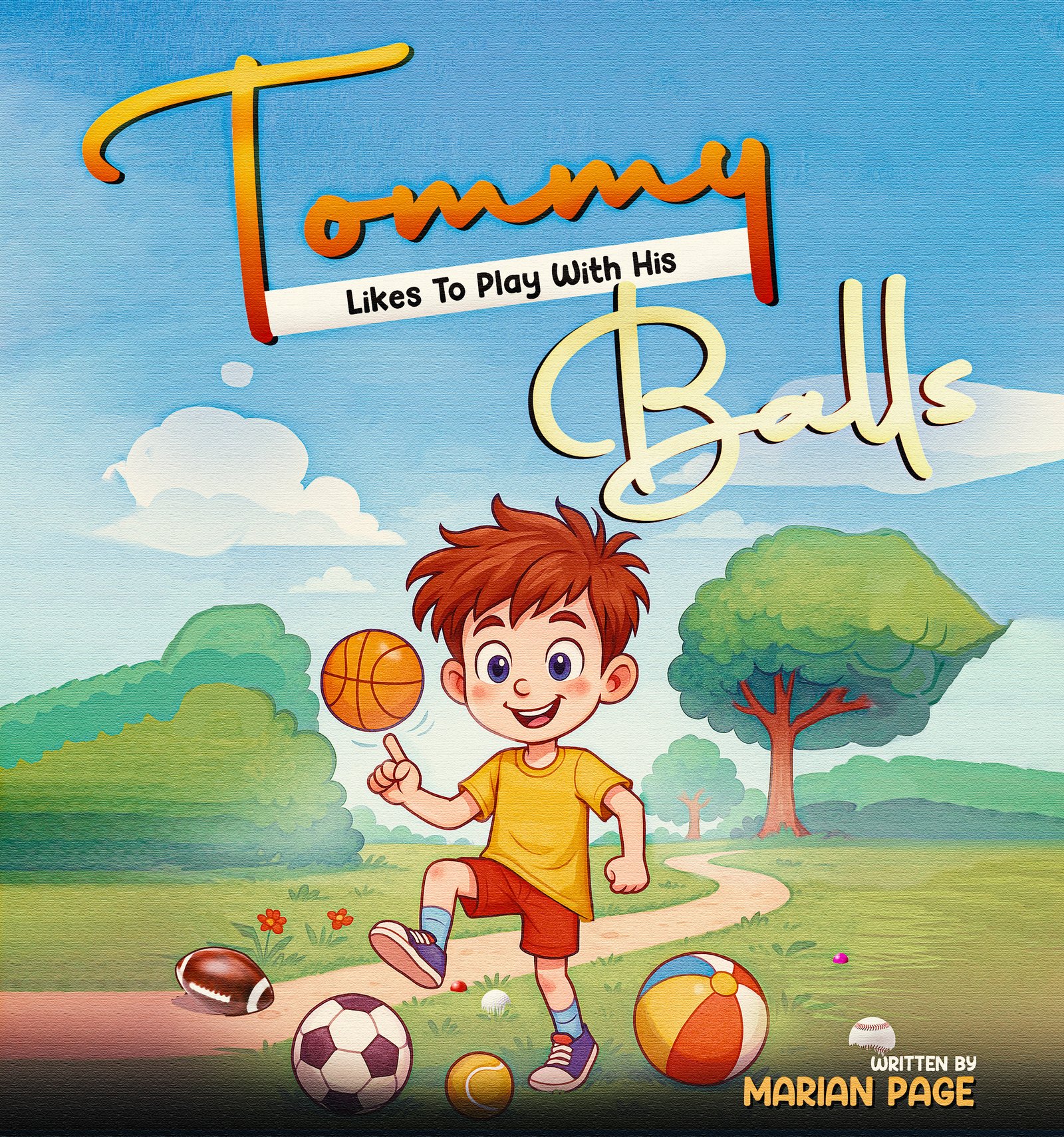 Tommy Likes to Play with His Balls